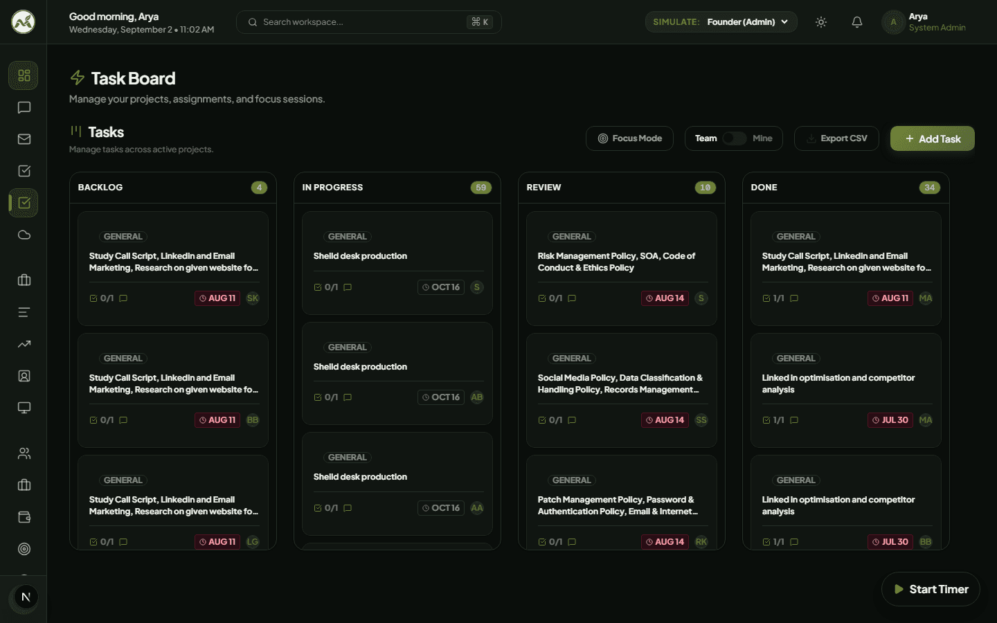Workflow Builder Canvas